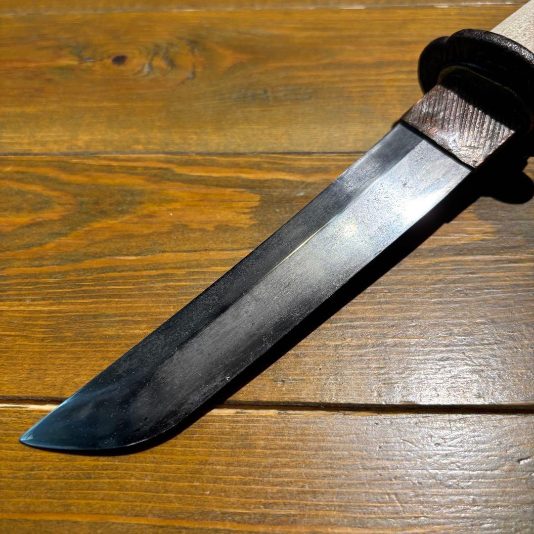 日本刀残欠クラフトナイフNo.83 筑前国住宗次 茎 kyoto-sakura.com