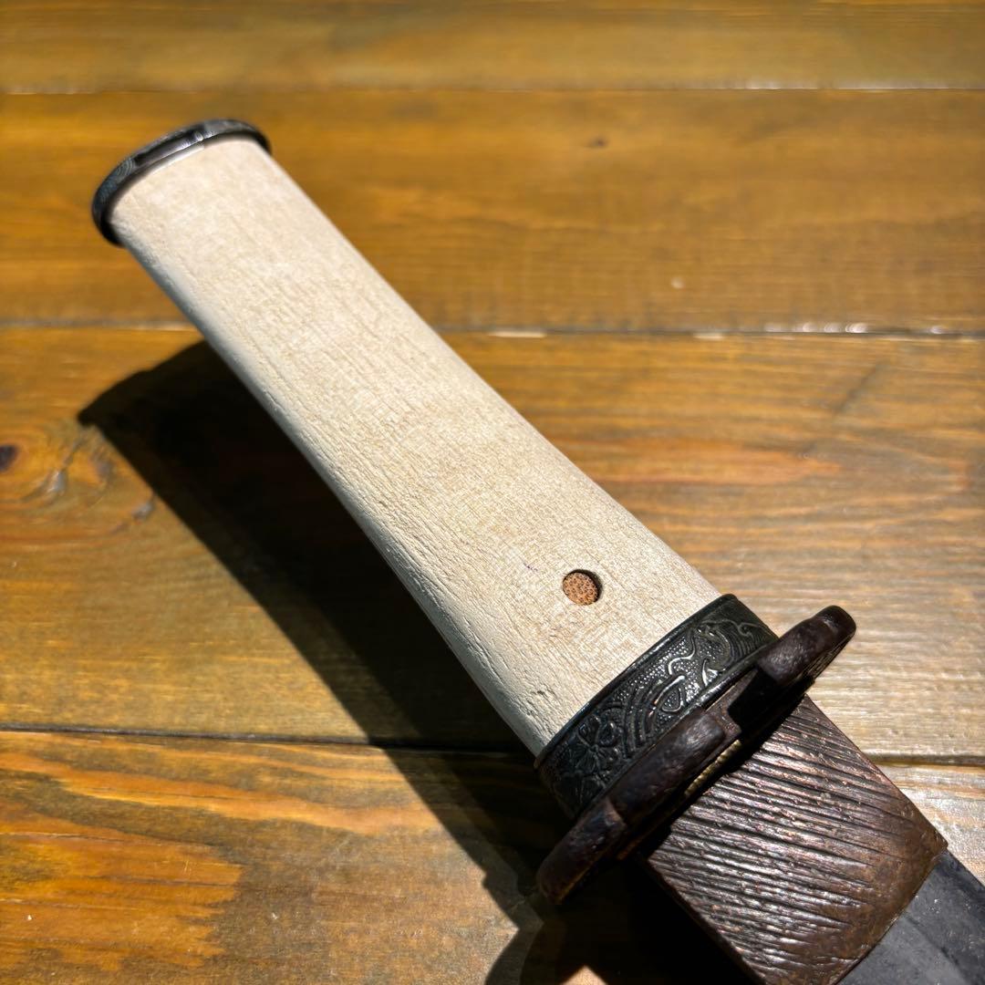 日本刀残欠クラフトナイフNo.83 筑前国住宗次 茎 kyoto-sakura.com