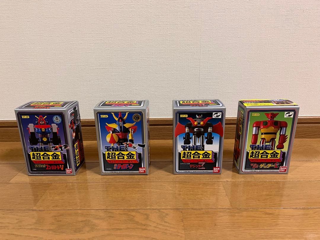 THE 超合金 4体セット売り とろ＋ひまつぶし | 超合金魂：GX-04S UFOロボ グレンダイザー 宇宙の