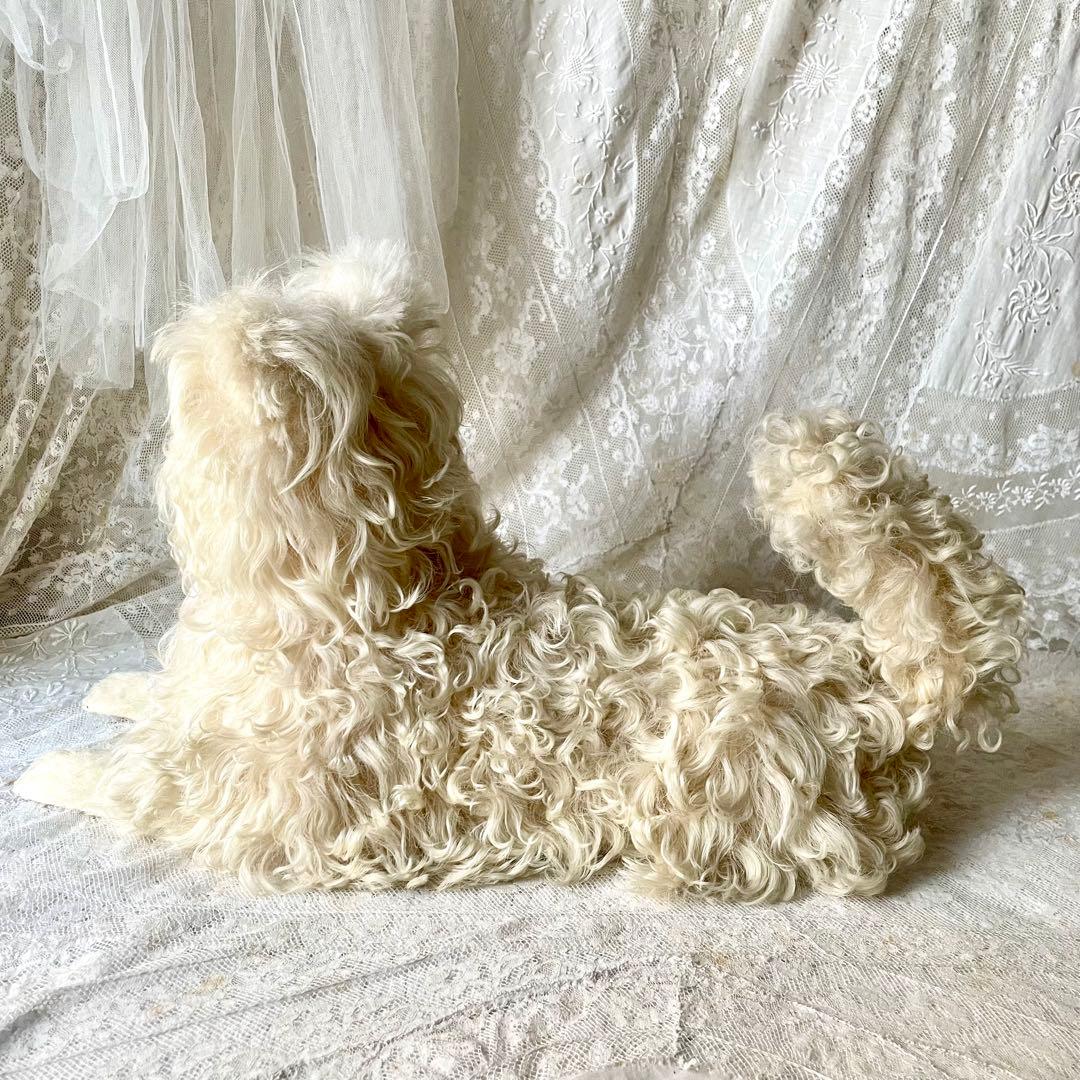 美品】パジャマドッグ LOU LOU フランスアンティーク ドール ジュモウ犬