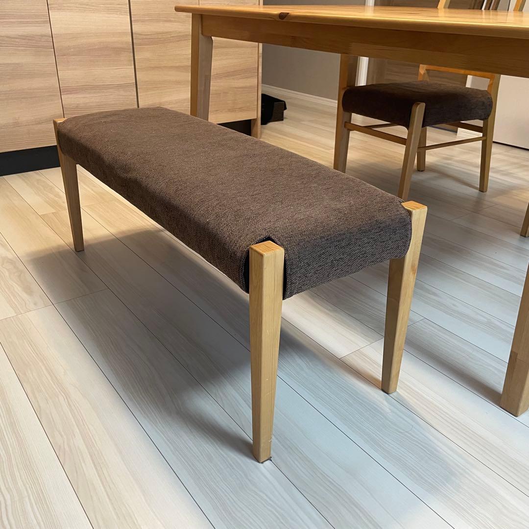 大川家具 CHESKA ダイニングテーブルセット 4人掛け 福岡市西区引取り