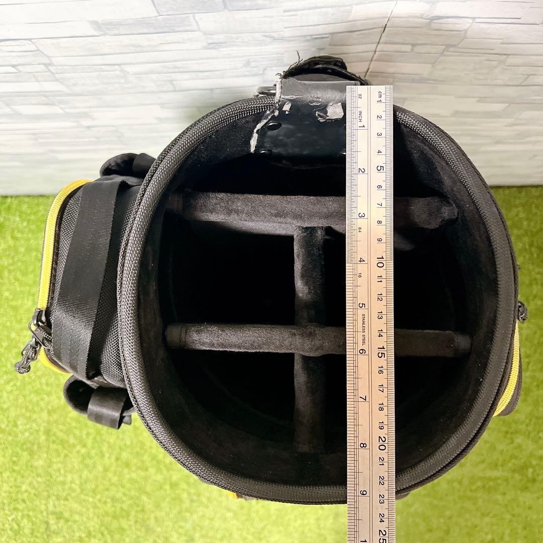 NEW ERA ニューエラ キャディバッグ カート式 ブラック ポーチ付属