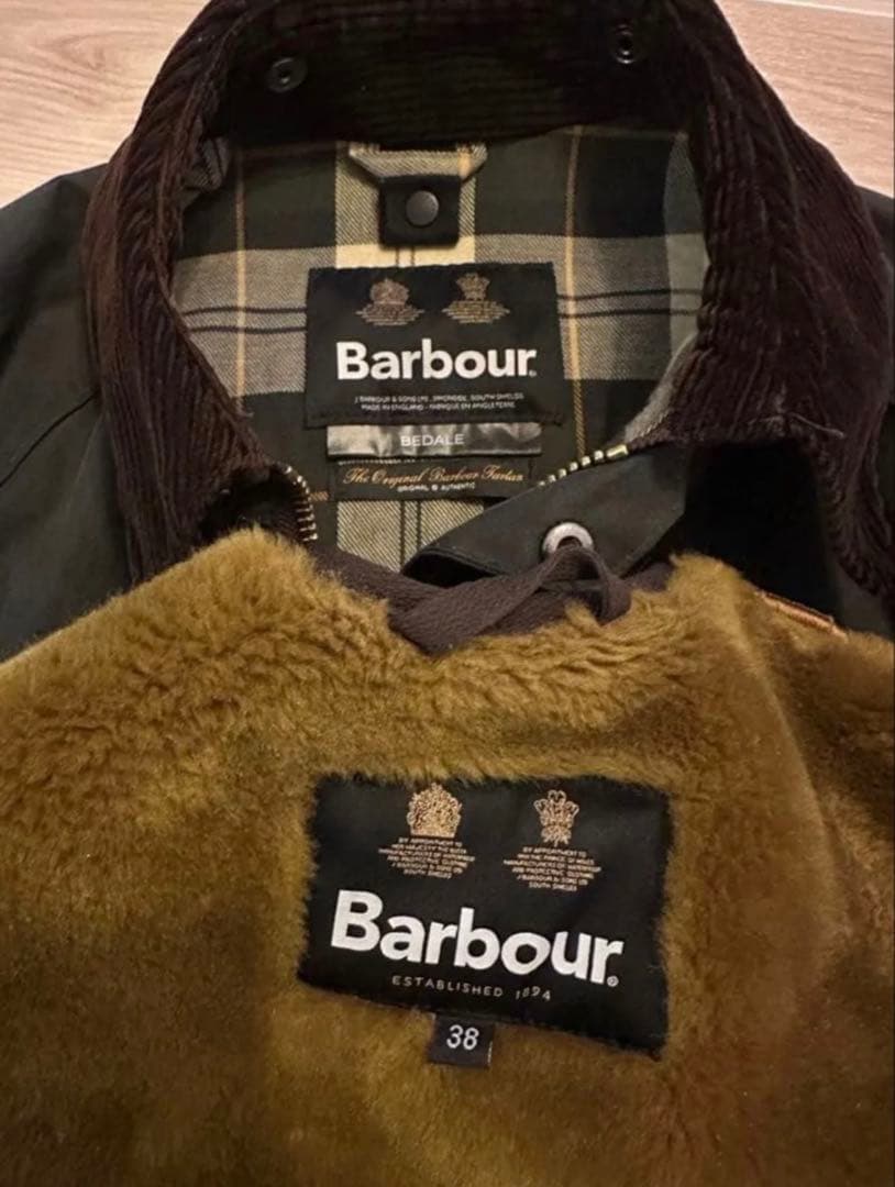 バブアー ビデイル セージ ライナーセット - メルカリ