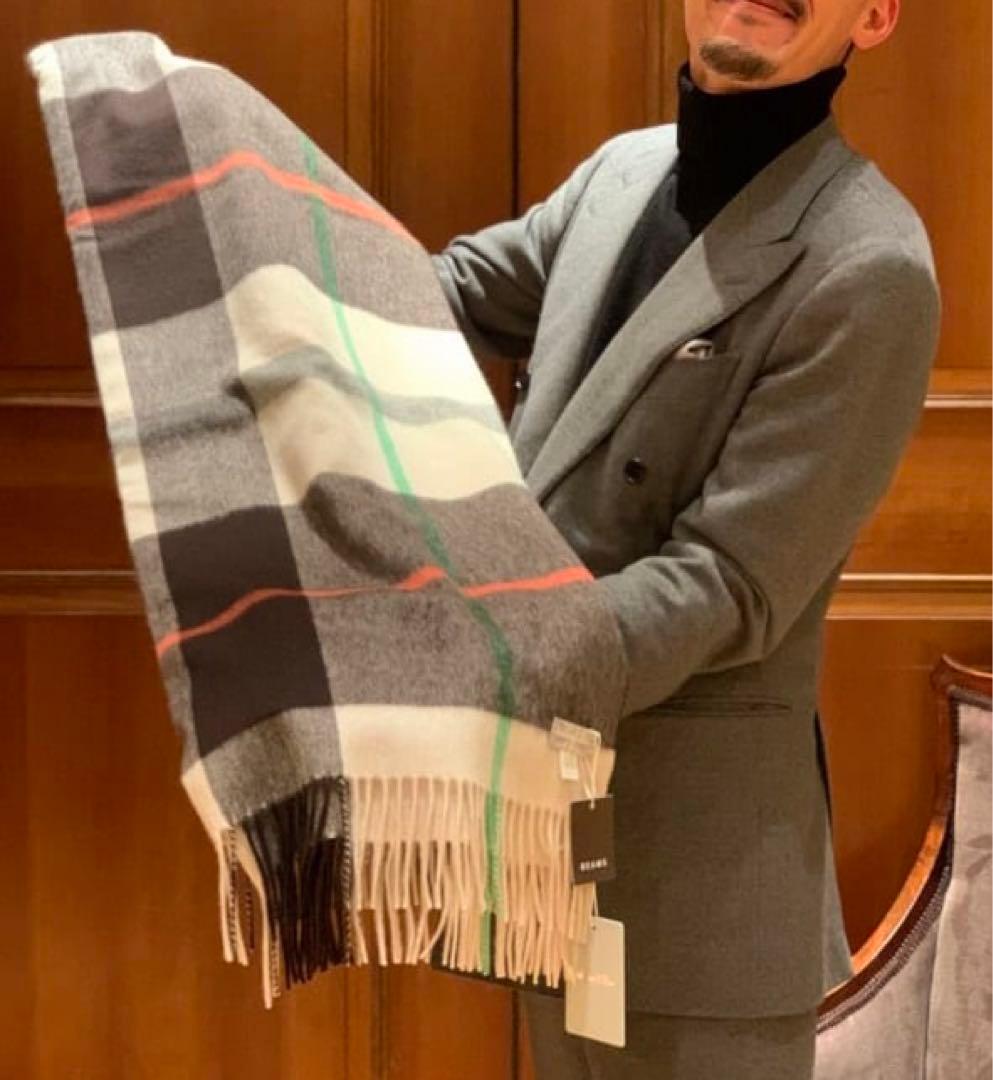 Joshua Ellis 22AW カシミヤ大判ストール CPG 51799 - メルカリ