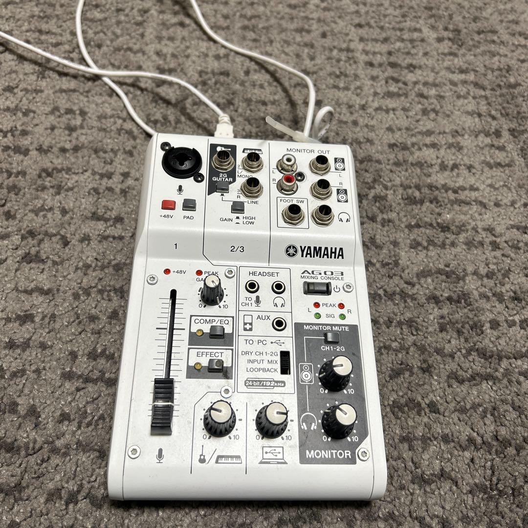 YAMAHA ヤマハ / AG03 ウェブキャスティングミキサー Amazon.co.jp: ヤマハ YAMAHA ウェブキャスティングミキサー
