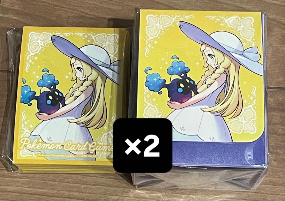 リーリエ アセロラ デッキシールド デッキケース セット ポケセン限定