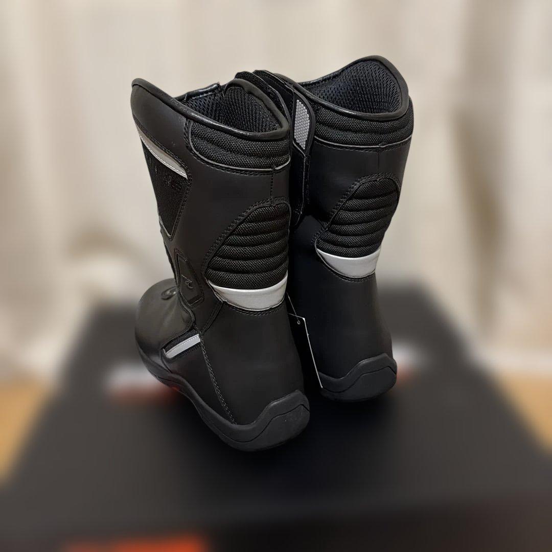 新品 KOMINE ライディングブーツ ブラック 26.0cm BK-092
