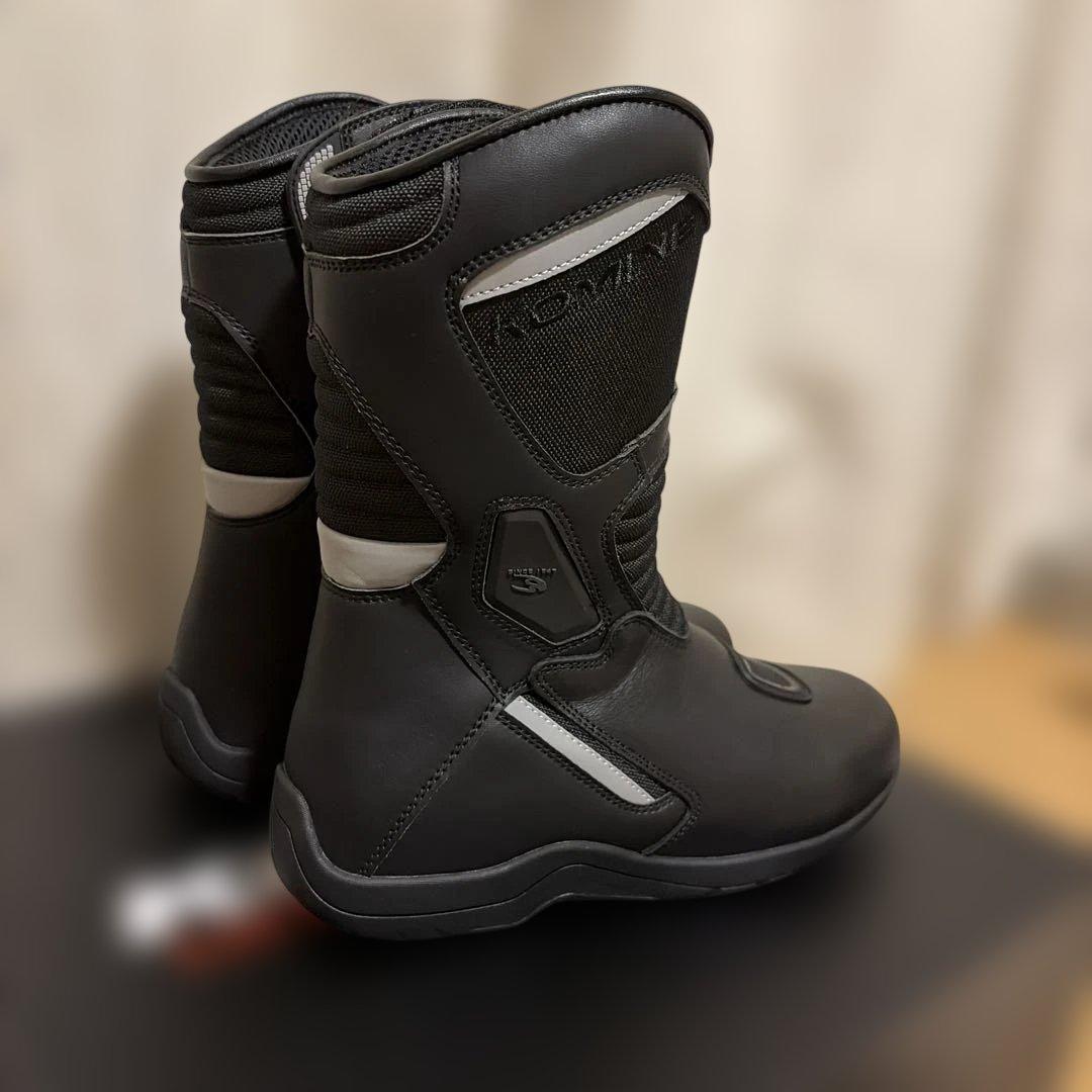 新品 KOMINE ライディングブーツ ブラック 26.0cm BK-092