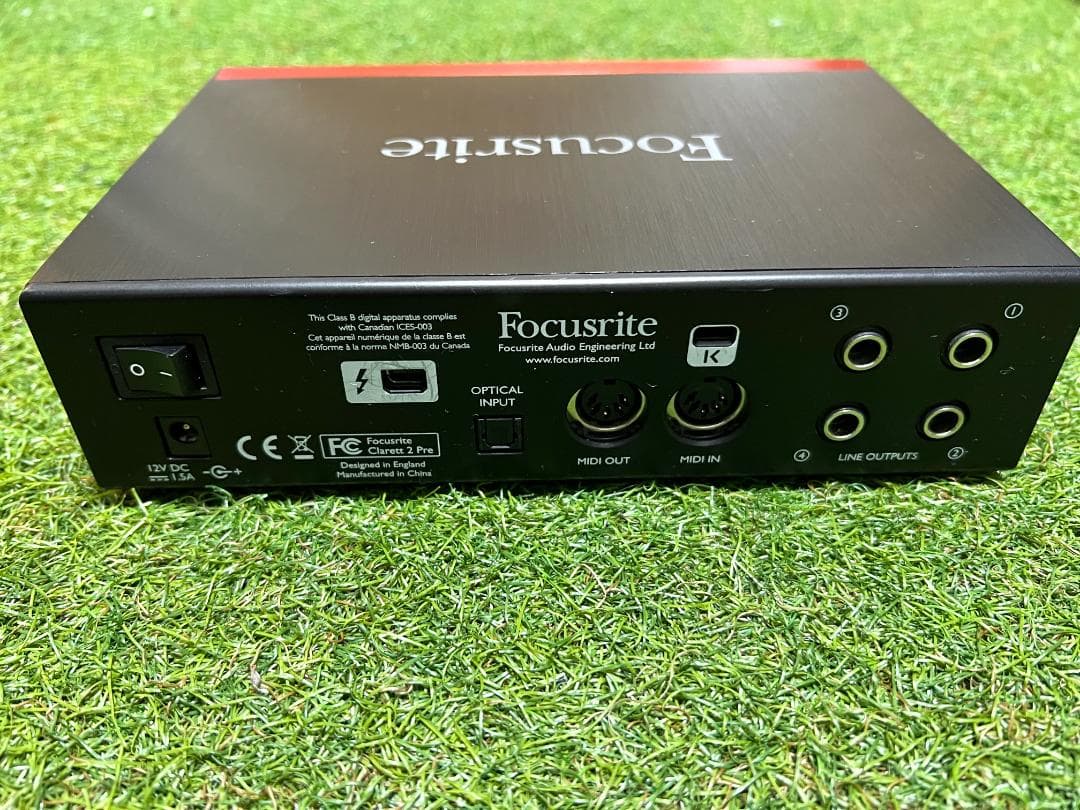 Focusrite Clarett 2Pre Thunderbolt - DTM・DAWお 得 な 通販 サイト