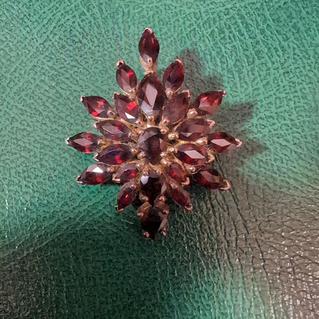 ボヘミアンガーネットブローチ ガーネット】ブローチ（クラシック／G） | ボヘミア吉祥寺