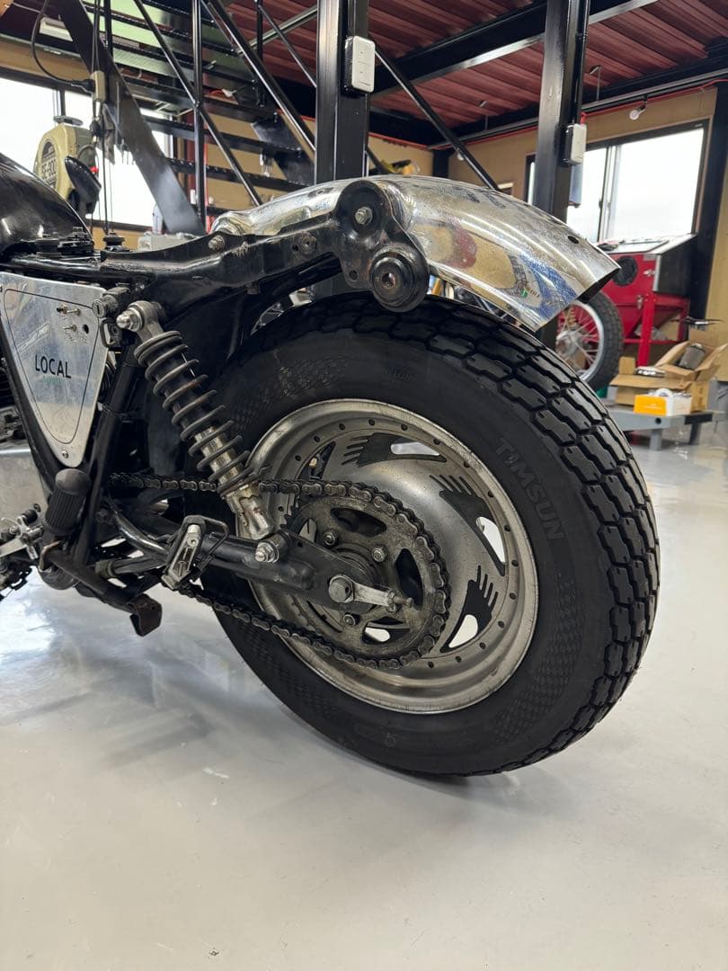 SR400リアホイール 15インチ ワイドリム - メルカリ