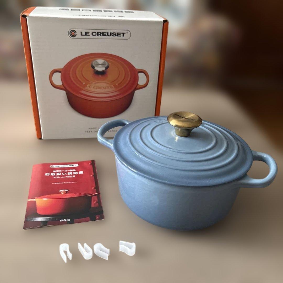 ル・クルーゼ/ココットロンド/シャンブレー/18cm ル・クルーゼ シグニチャー ココット・ロンド18cm LE CREUSET
