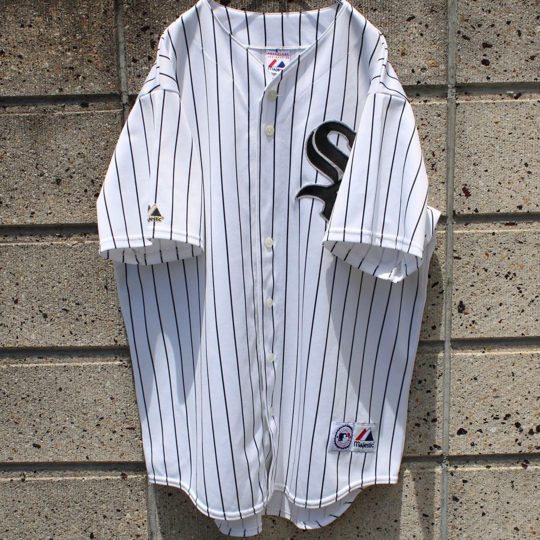USA製 90s~00s シカゴ ホワイトソックス 古着 ホームゲームシャツ