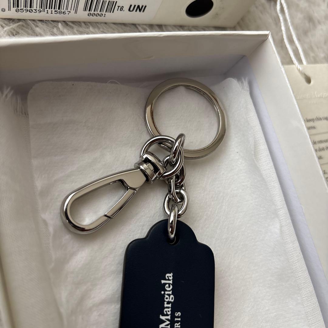 papico.様】メゾン マルジェラ 4ステッチ レザー キーホルダー - メルカリ