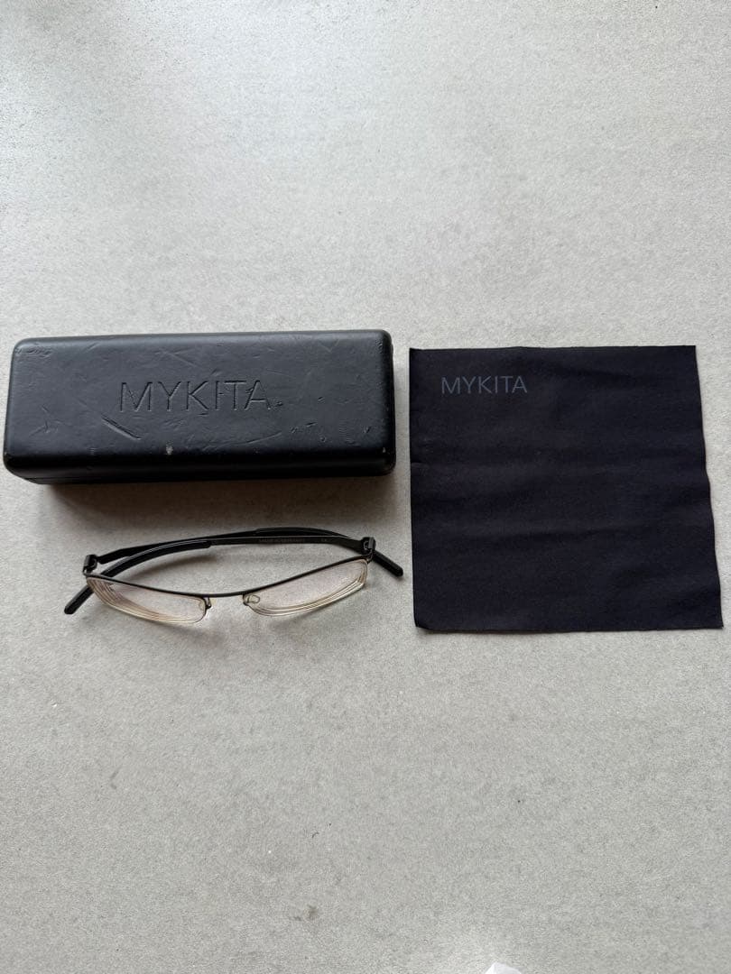 MYKITA SHARON ブラックフレーム メガネ