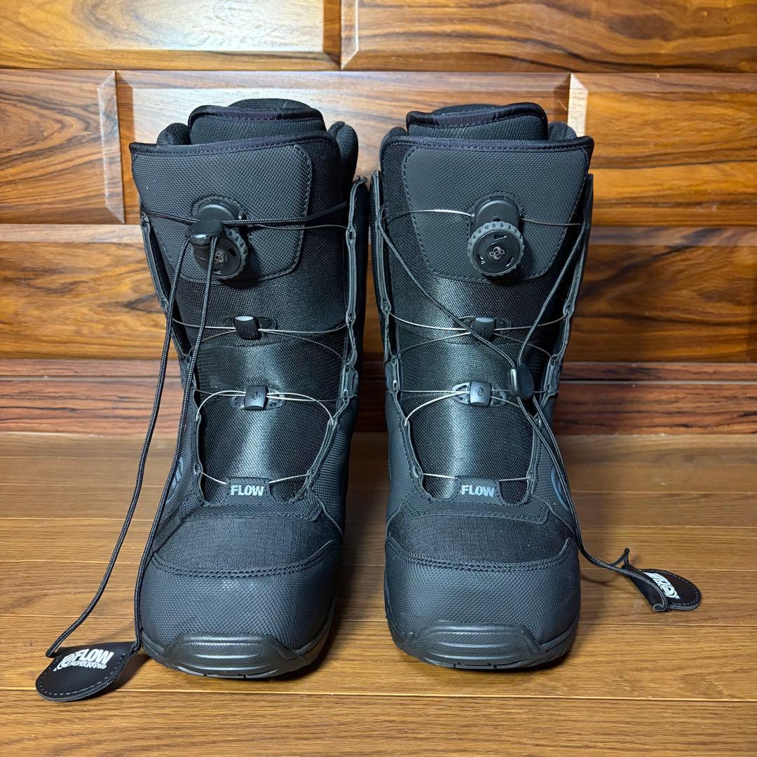 【超美品】FLOW ECHO BOA スノーボードブーツ　28.5cm ブラック