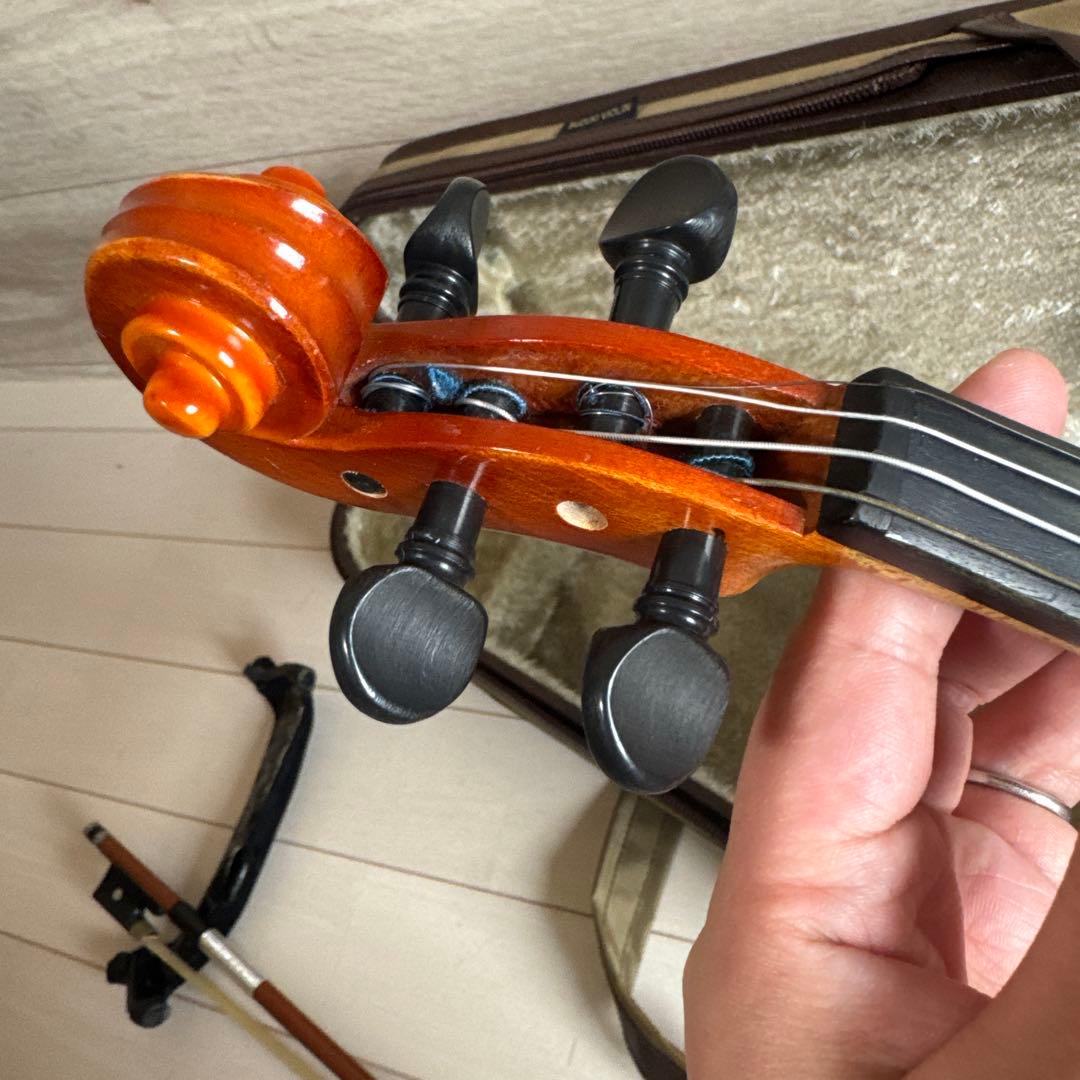 スズキ 1／4バイオリン 本体 ケース付き スズキ 1／4バイオリン 本体