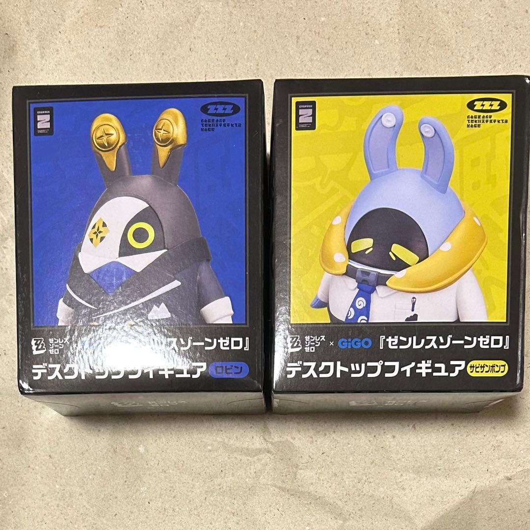 GIGO限定 ゼンレスゾーンゼロ ゼンゼロ デスクトップフィギュア 2種
