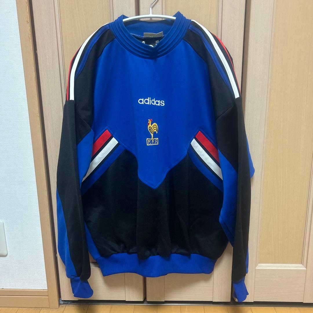 値下げしました！adidas 90'フランスサッカートレーナー 楽天市場】アディダス トレーナー（サイズ（S/M/L）M）の通販