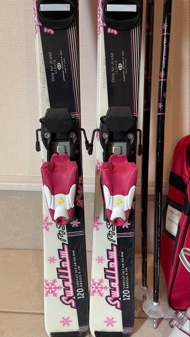 キッズ スキー板 3点セット 120cm ジュニアスキー 板 120の人気商品