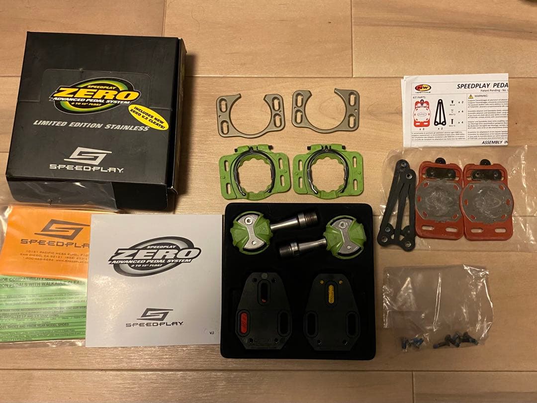SPEEDPLAY ZERO LIMITED EDITION ビンディングペダル SPEEDPLAY（スピードプレイ）ZERO stainless ゼロステンレスシャフト