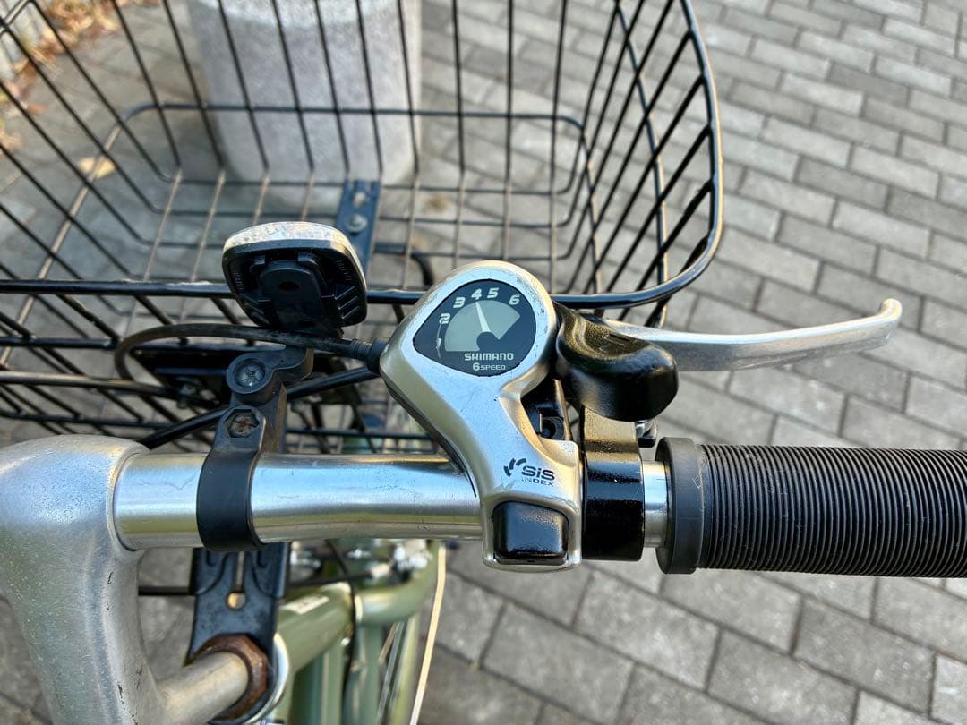 アサヒサイクル ミニベロ マットグリーンSCH206 20インチ 東京 - メルカリ