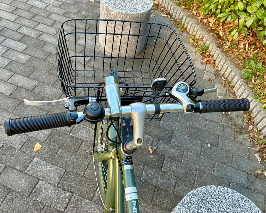 アサヒサイクル ミニベロ マットグリーンSCH206 20インチ 東京 - メルカリ