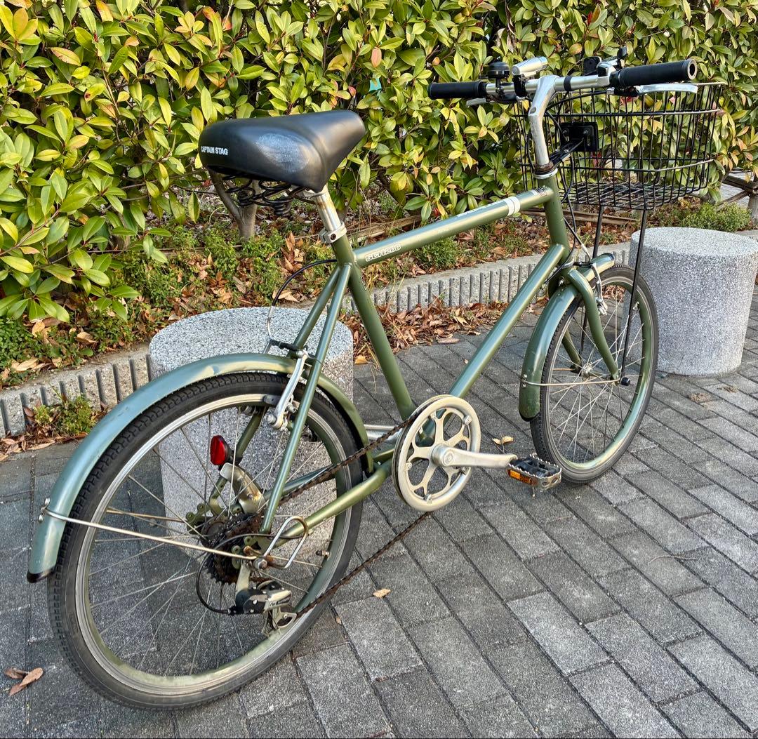 アサヒサイクル ミニベロ マットグリーンSCH206 20インチ 東京 - メルカリ