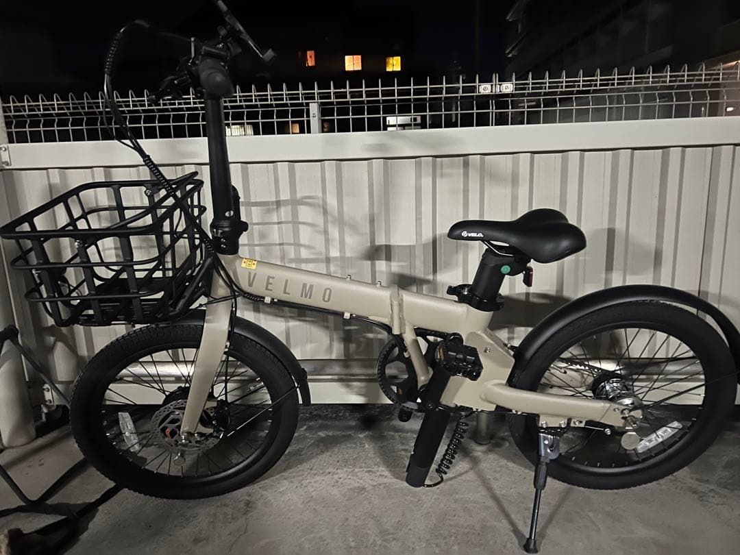 VELMO PANORAMA ベージュ　電動アシスト自転車　折りたたみ式 PANORAMA – VELMO