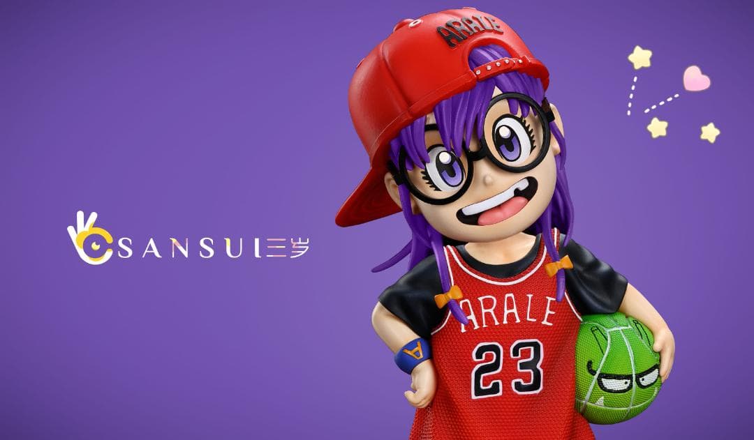 Dr.スランプ アラレちゃん バスケットボール ガレージキット フィギュア