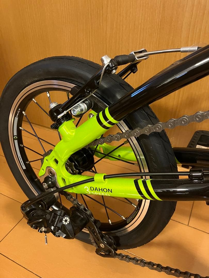 ダホンK3 2020年モデル ライム×ブラック L108458776 - 自転車本体一 番