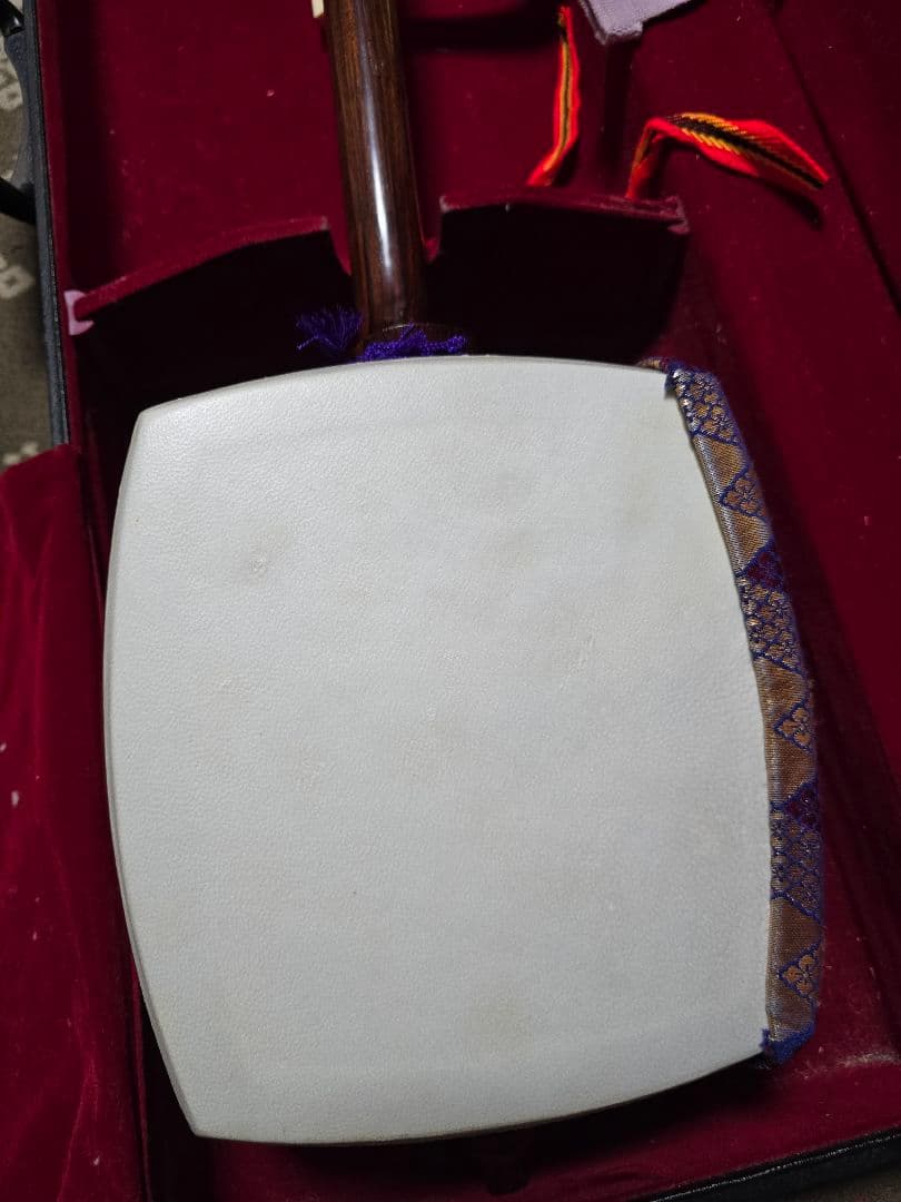 すぐ弾けます！三味線本体 　破けなし　中棹約2.7センチ