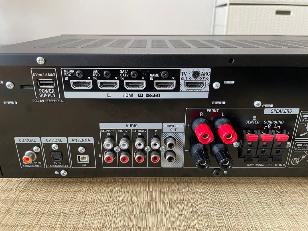 ソニー STR-DH590 マルチチャンネルAVアンプ - メルカリ