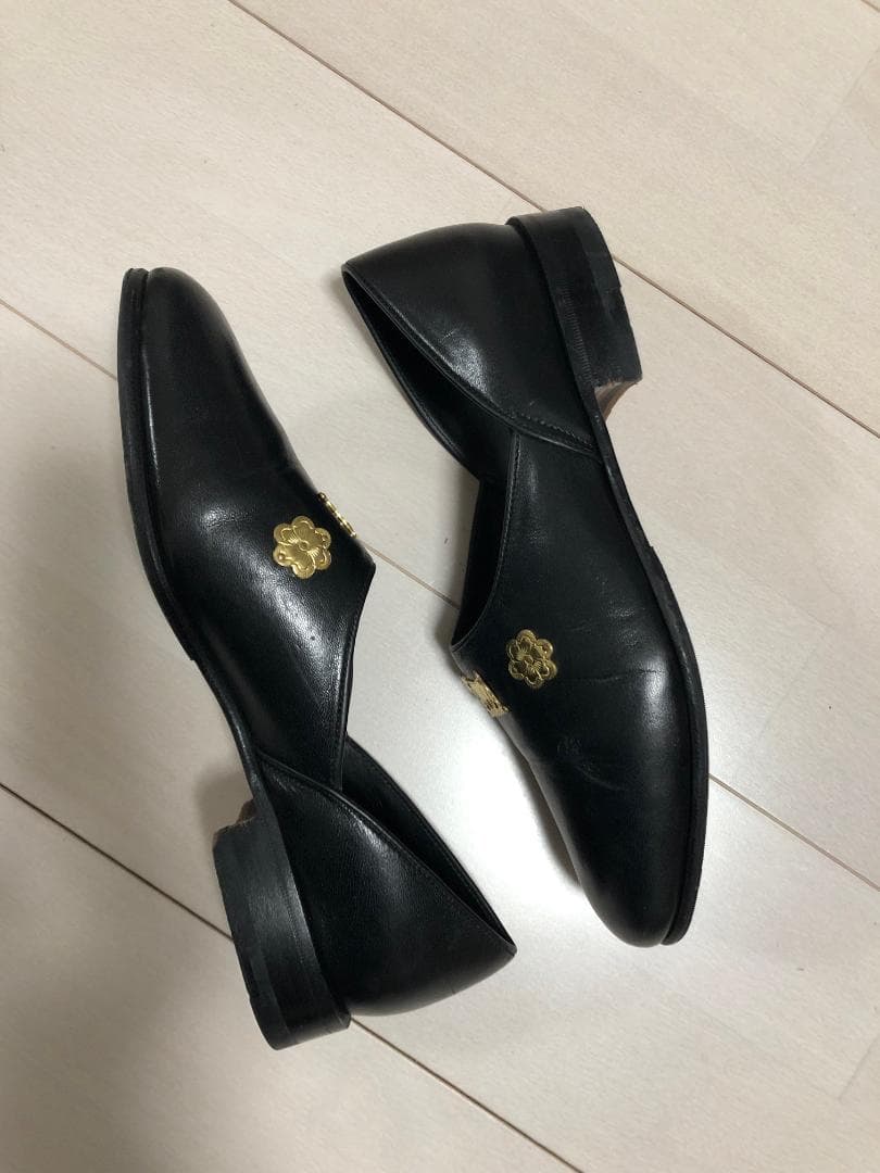 BODE Appenzeller ホース レザー チャーム ローファー シューズ