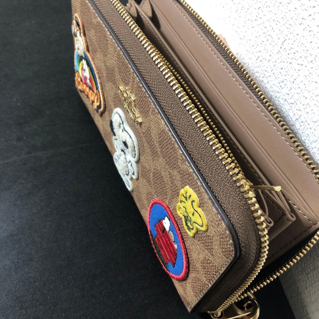 専用 最終セール コーチスヌーピーコラボ企画 長財布 新品未使用品