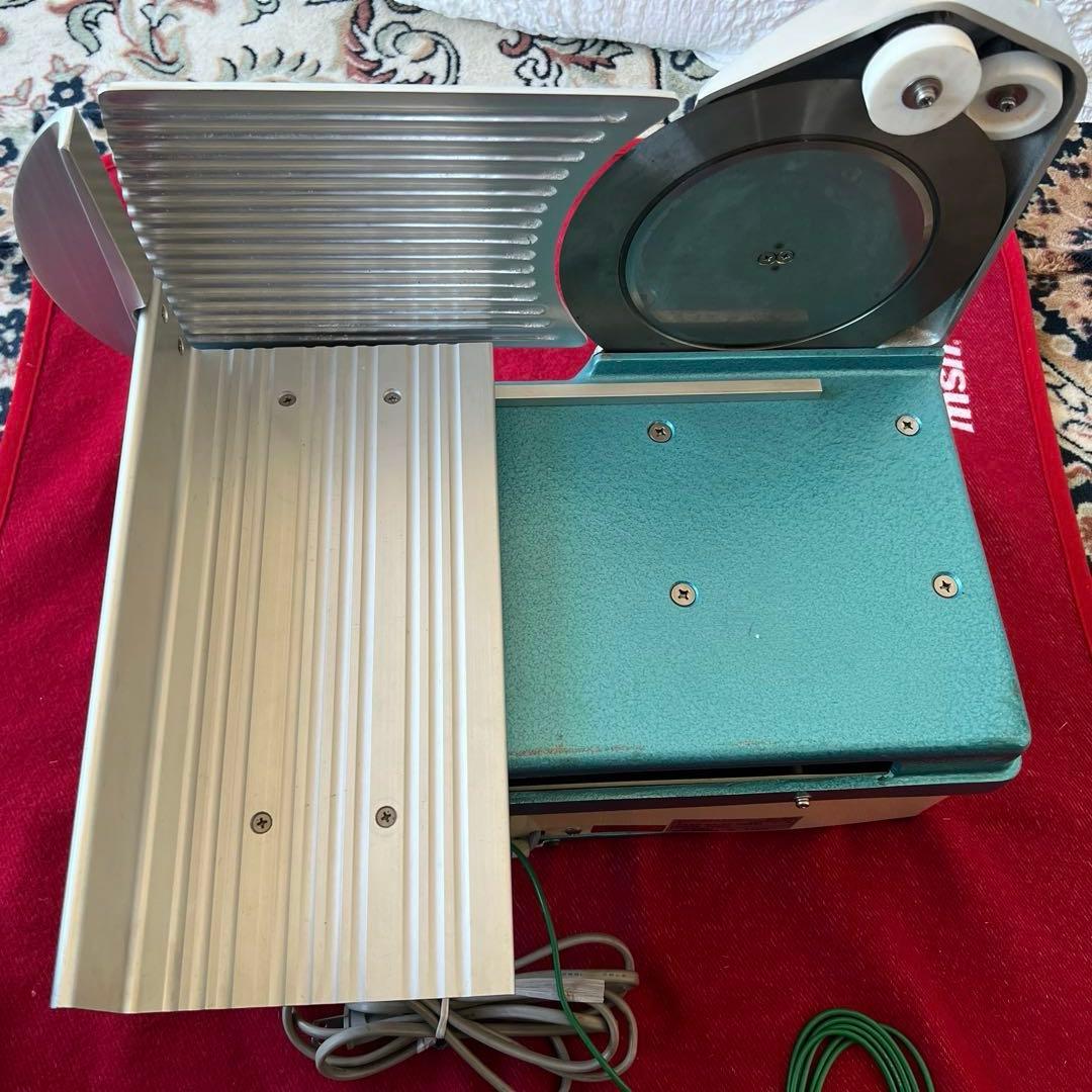 日本製ユニバーサルスライサー 肉切り機 厚さ0-40mm調節可 業務