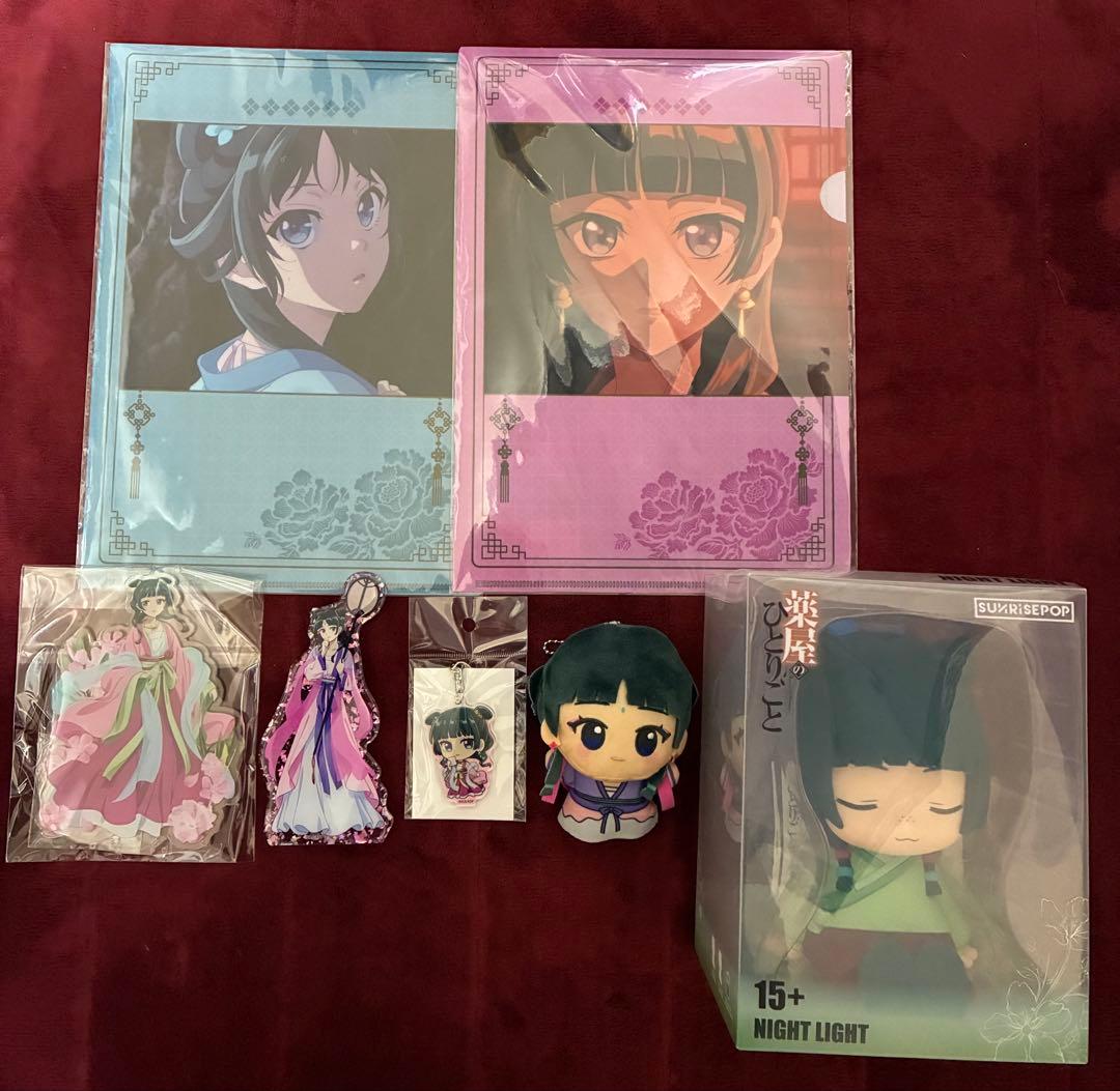 薬屋のひとりごと　猫猫　セット 薬屋のひとりごと『横浜謎解き街歩き』限定謎付きグッズセット（猫猫