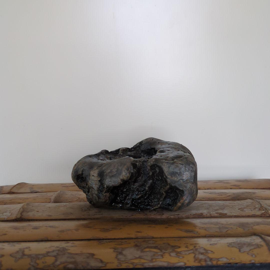 溜まり石 水石 鑑賞石 水盤 盆栽 石鉢 - メルカリ