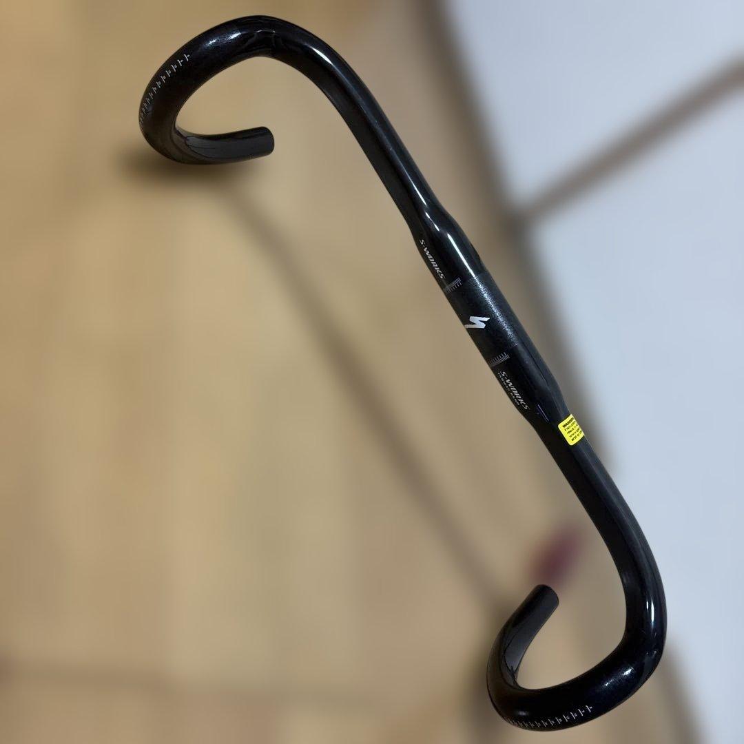 Specialized S-works TARMAC BEND カーボンハンドル Specialized S-WORKS Tarmac Deep Carbon Bar 42cm – Steed Cycles