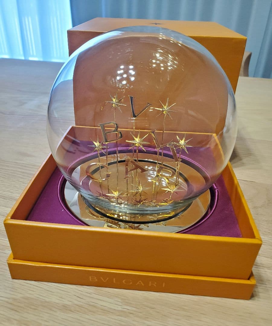 非売品・希少】BVLGARI ブルガリ インテリア オブジェ ドーム