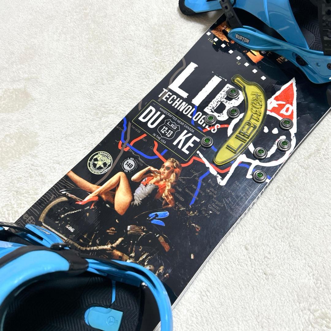 LIBTECH Duke 148cm Burton マラビータ 2点セット - メルカリ