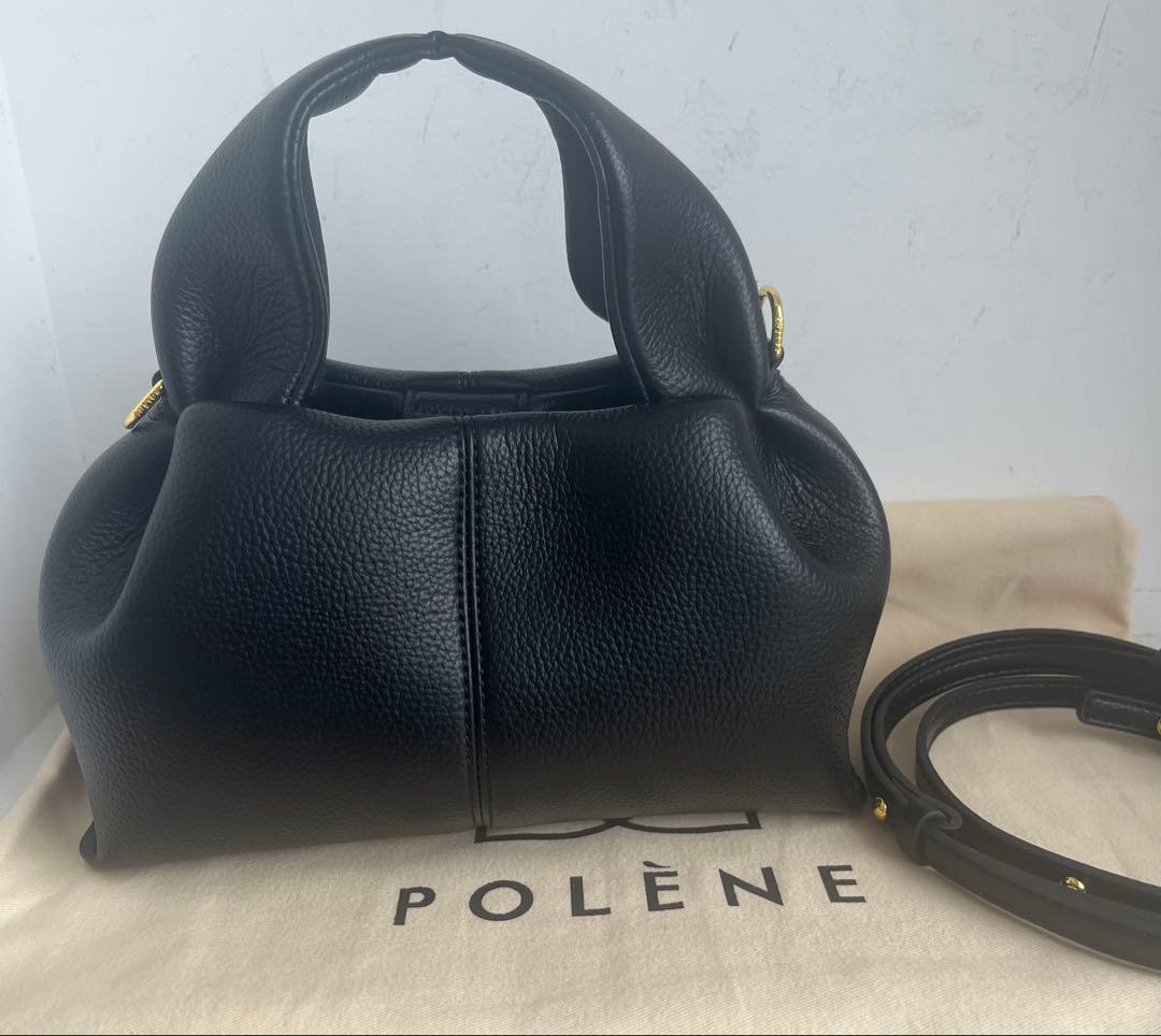 Polene Number Nine Mini ブラック Polène Numéro Neuf Mini Black – Matia Accessories