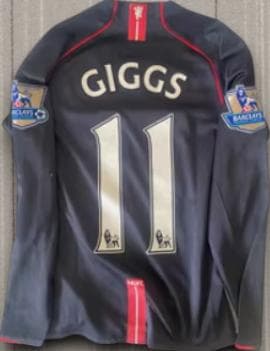 07/08 マンチェスター・ユナイテッド アウェイ 長袖 11番 ギグス