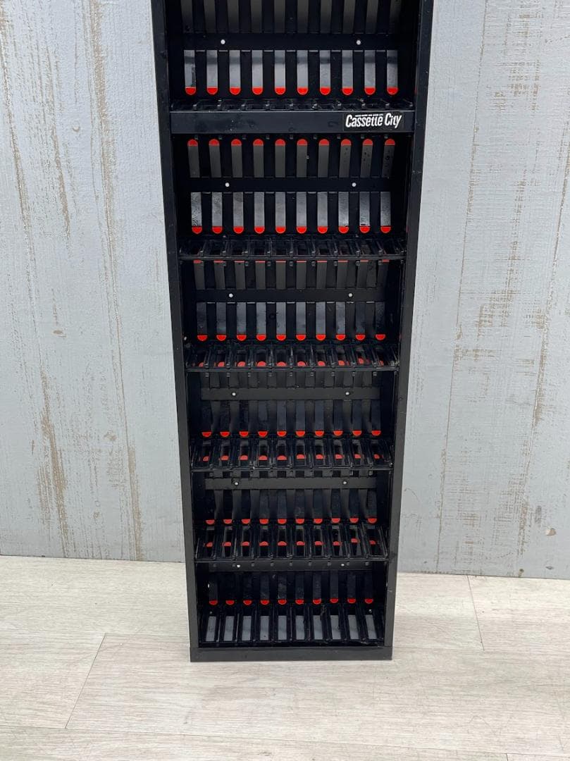 カセットテープ 収納ケース Cassette City カセットシティ 100本当時物