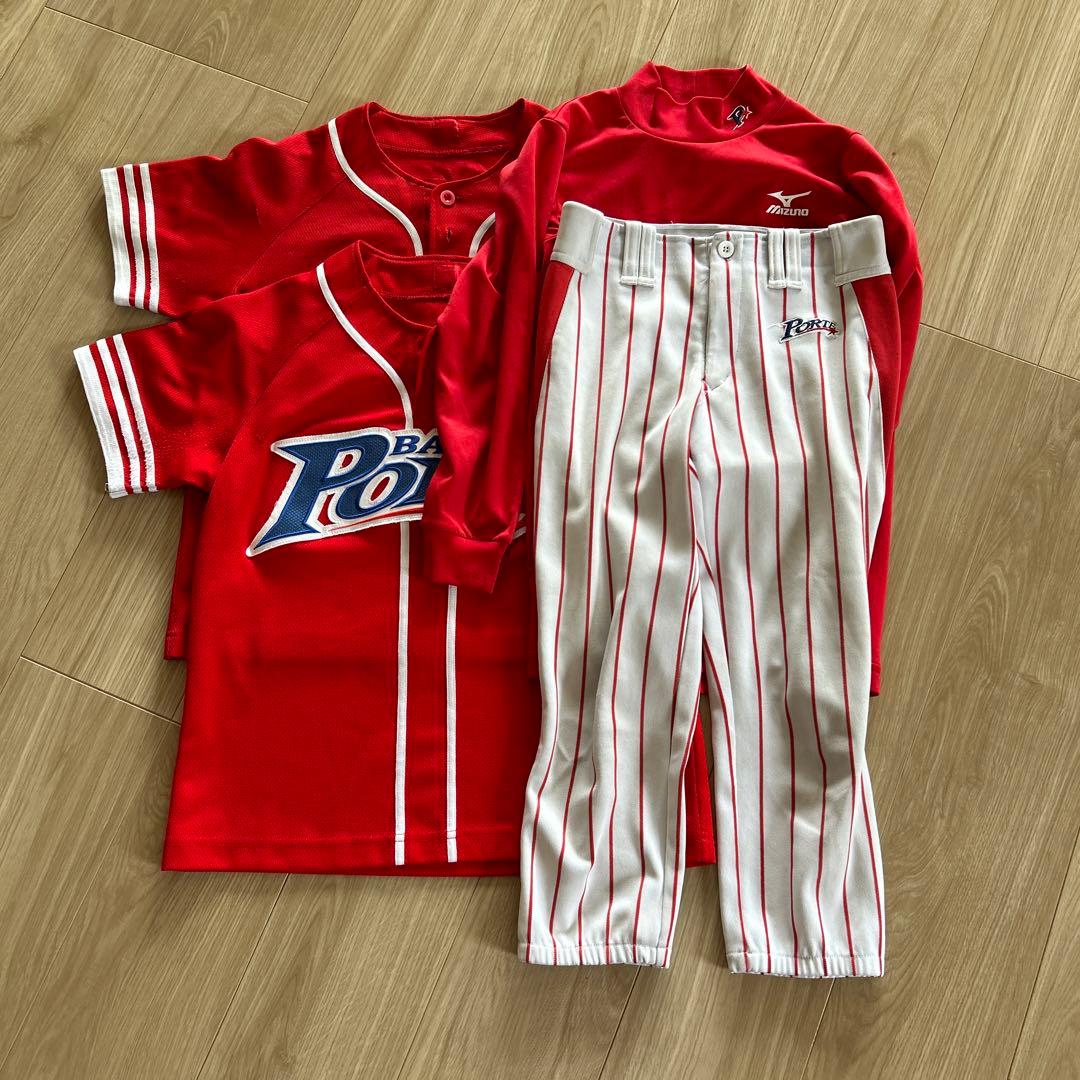 Porte ベースボールクラブポルテ　ユニフォーム　おまけ付き Yahoo!オークション -「ポルテ野球ユニフォーム」(ウエア) (野球)の