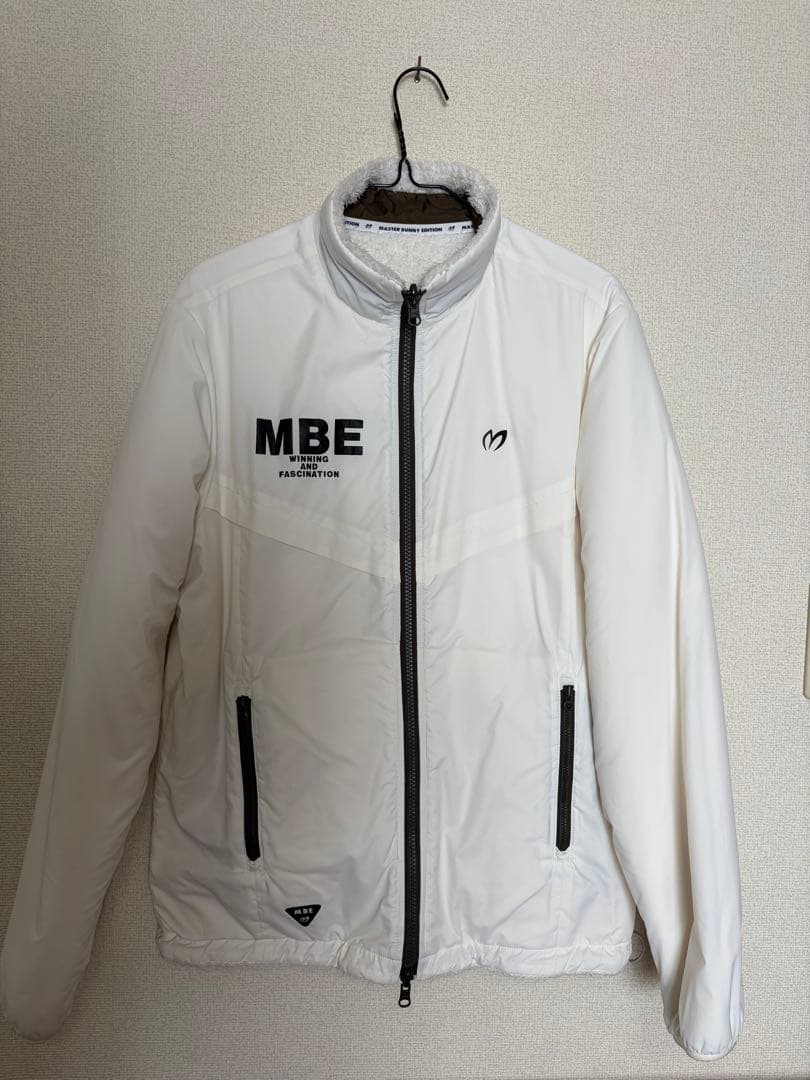 MASTER BUNNY EDITION 中綿ブルゾン リバーシブル ホワイト