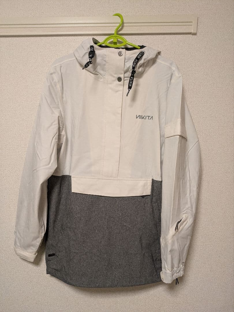 NIKITA アノラックジャケット 女性用 ホワイト/グレー セール】【NIKITA/ニキータ】レディーススノーウェア アウター スキー