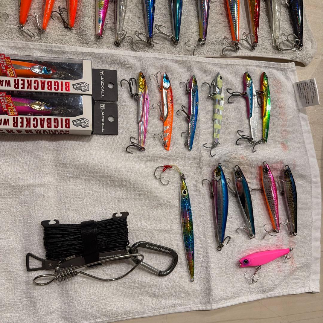 大人気ルアー多数 約75個 引退品ルアー セットアッパー ビックバッカー