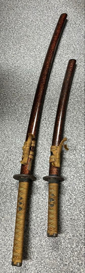 模造刀　大小2本セット 太刀　脇差 日本刀 模造刀 模造刀 日本刀 刀 太刀 脇差 2本セット 0102-06