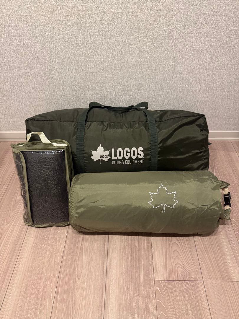 【セット】LOGOS neos PANEL BREEZE 2ルームテントL-BC 家族6人宿泊可能！開放感＆通気性に優れたWXLサイズの2ルームテント